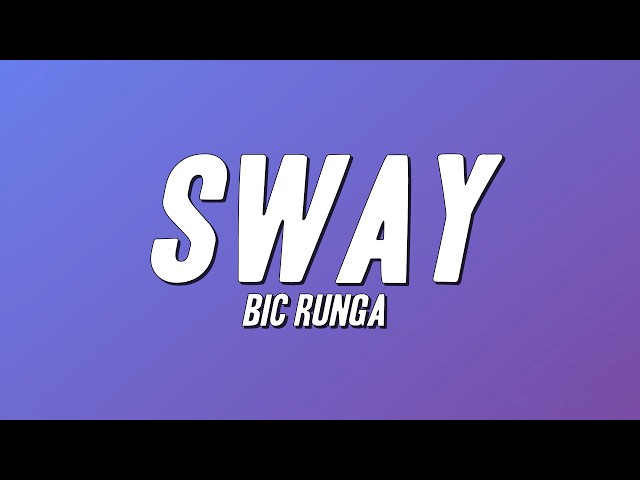 Bic Runga - Sway (Lyrics)