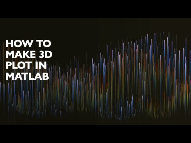 How to create 3D plot in MATLAB  using plot3 command | Tiled layout to create multiple plots.