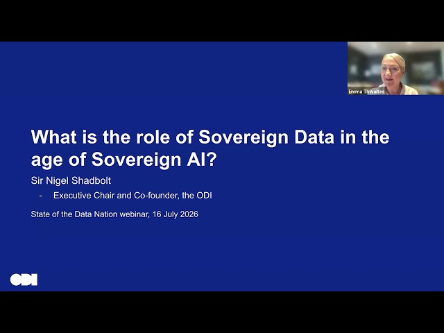 What is the role of Sovereign Data in the age of Sovereign AI