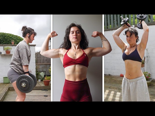 How to Build Muscle from Home (4-Day Workout Split)