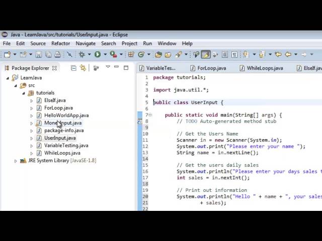 Java tutorial 8: Eclipse Formatting