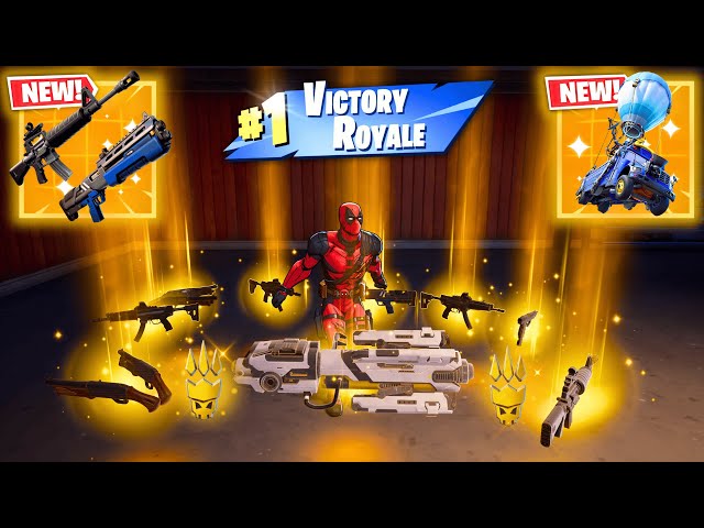 ALL MYTHIC GUNS IN FORTNITE (NEW! Fortnite Chapter 7 Season 1)