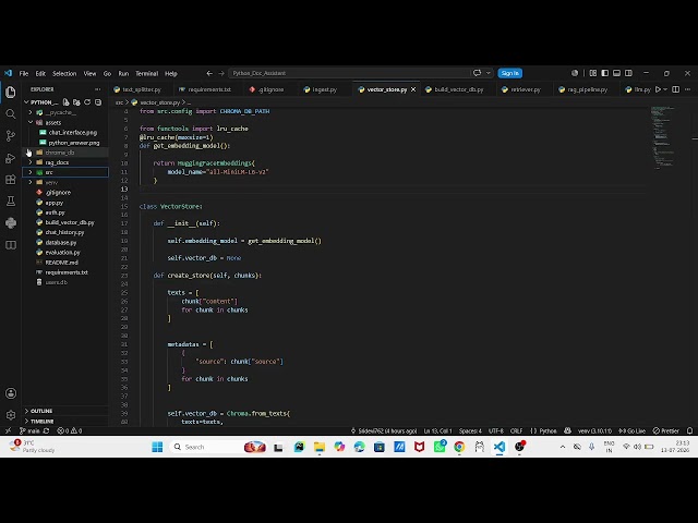 Python Documentation Assistent