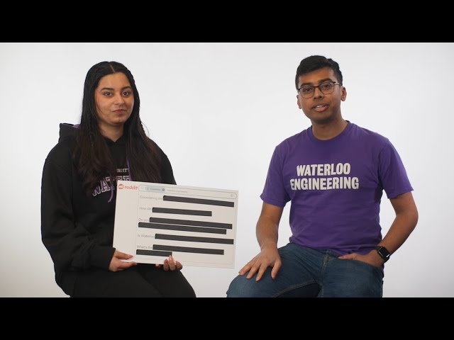 Waterloo Engineering Students answer 🔥 Reddit Questions!