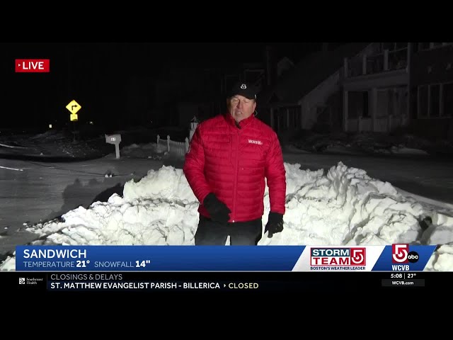 Crews working to restore power on Cape Cod