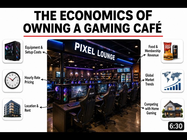is owning a gaming Café actually profitable?