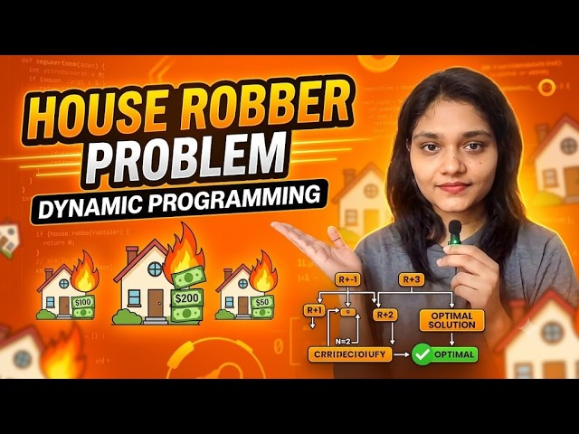 House Robber problem | Dynamic Programming