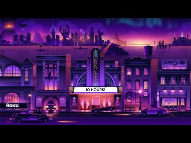 Roku Screensaver - City Stroll: Movie Magic (10 Hours EXTENDED) [with music]