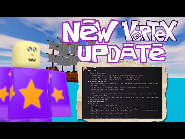 New Vortex Update Just Dropped