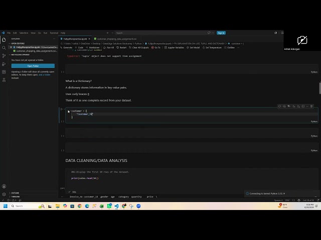 Python Lists, Tuples & Dictionaries Explained for Beginners | Python Data Structures