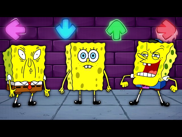 SpongeBob MEME Reactions | Gameplay VS Playground | FNF Character Test