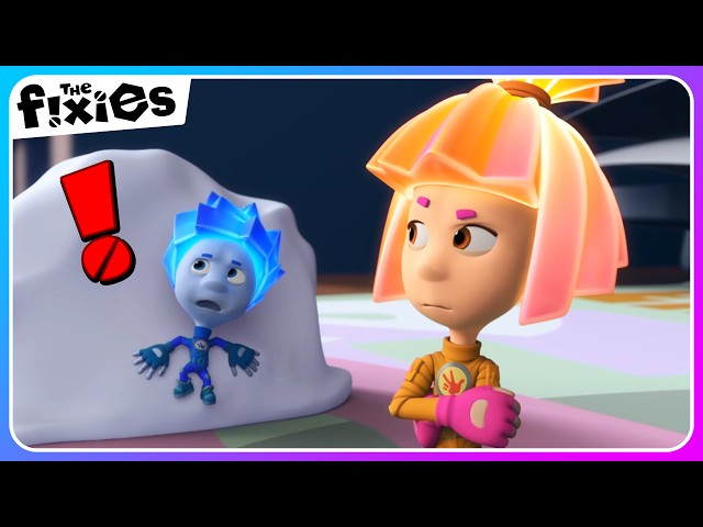 Nolik Gets Stuck | The Fixies | Educational Cartoons For Kids