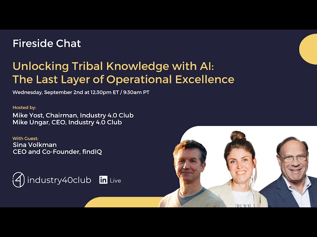 Unlocking Tribal Knowledge with AI:  The Last Layer of Operational Excellence