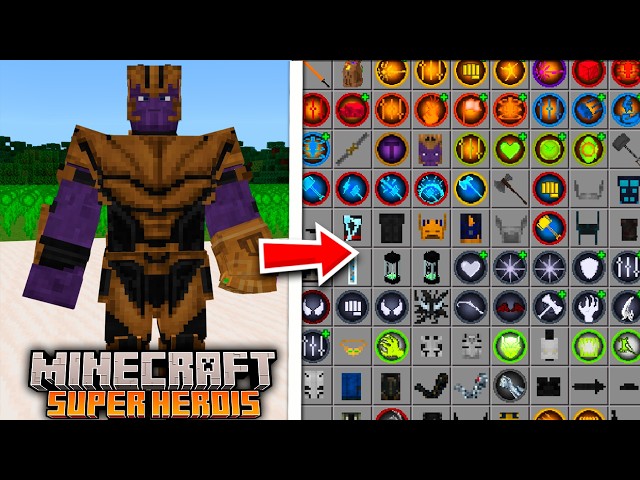 Testing the best Marvel superhero add-on for Minecraft PE 26.13