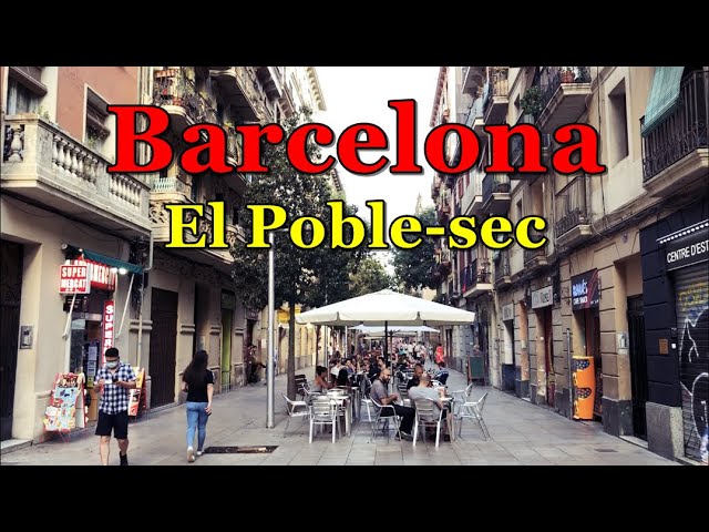 [[SPAIN-BARCELONA]] Walking inside El Poble-sec and Parc de la Primavera