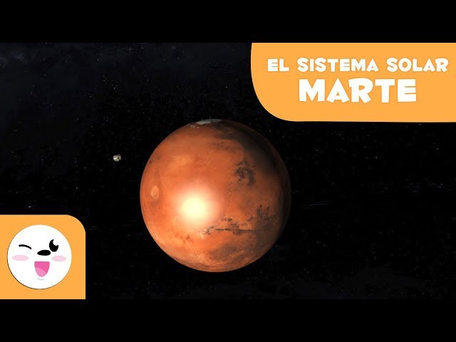 Marte, el planeta rojo - El Sistema Solar en 3D para niños