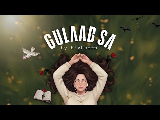 GULAAB SAA - HIGHBORN || OFFICIAL VISUALISER || ISHVARA RECORDS