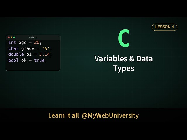 C++ Programming #4: Classes and Objects — Members, Methods, public/private, this, const Methods
