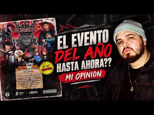 THE EVENT OF THE YEAR SO FAR?? MY OPINION AND FIRST IMPRESSIONS OF CODIGO BUSHIDO 🔥🇪🇸