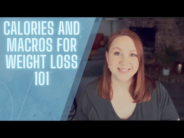 How to calculate calories and macros for sustainable weight loss.