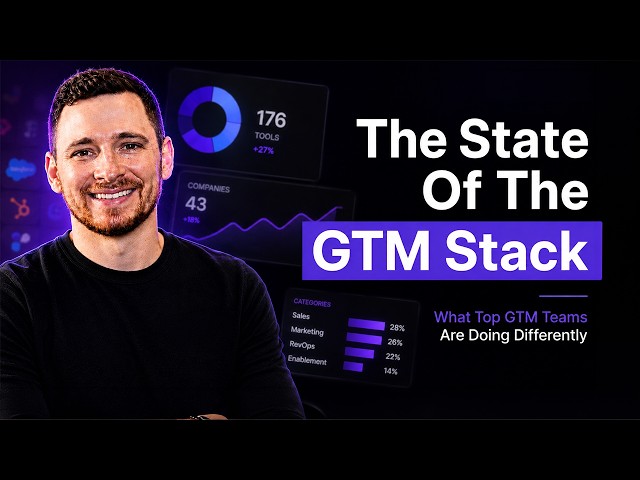 The State of the GTM Stack: What 50+ B2B Companies Actually Run | Anthony Enrico