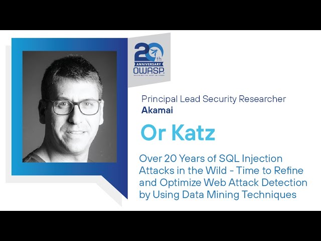 Temporal: Over 20 Years of SQL Injection Attacks in the Wild - Time to Refine and ...  - Or Katz