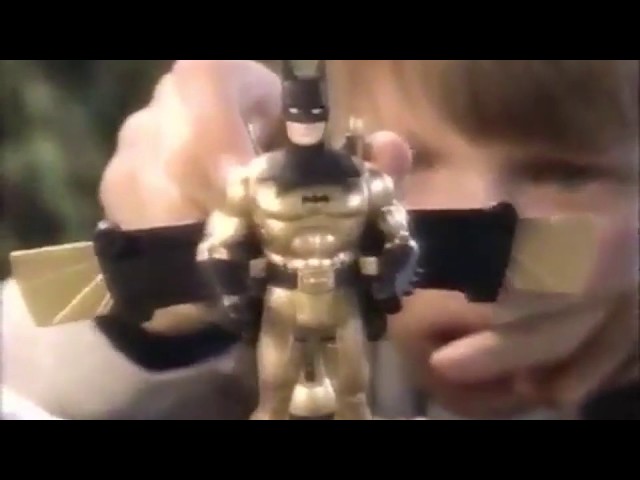 Batman Batcopter Action Figure Toy Ad (1990)
