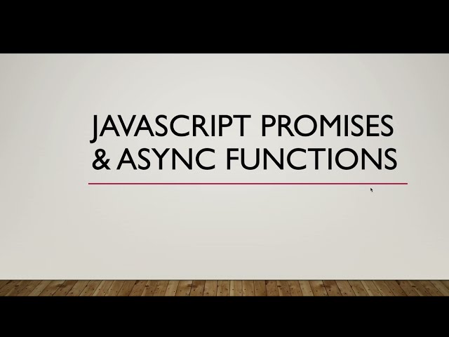 JavaScript Async/Await | Promises | LWC Example | Salesforce