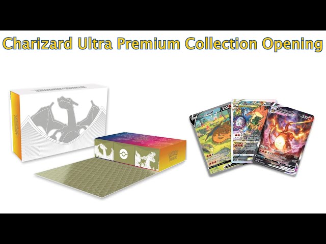 Finally Opening A Charizard Ultra Premium Collection - 4K ULTRA HD
