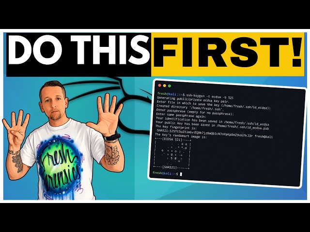 9 Things To Do After Installing Kali Linux