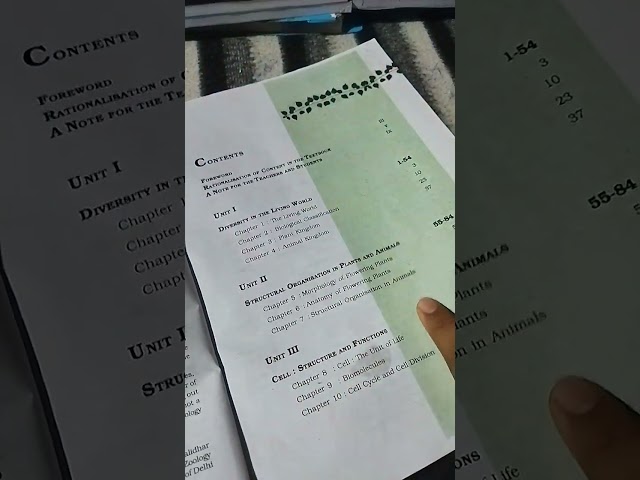 OLD NCERT VS NEW NCERT CHAPTER|| #ncert #ncertbiology #ncertbook #ncertscience #ncertnewsyllabus