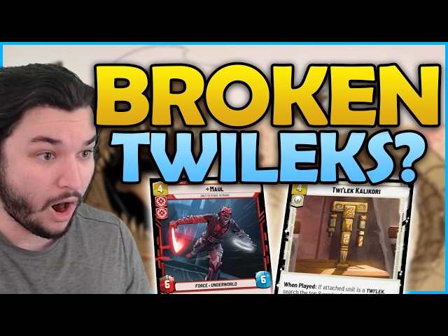 INSANE New Maul! TWILEKS ARE BROKEN NOW? | Star Wars Unlimited