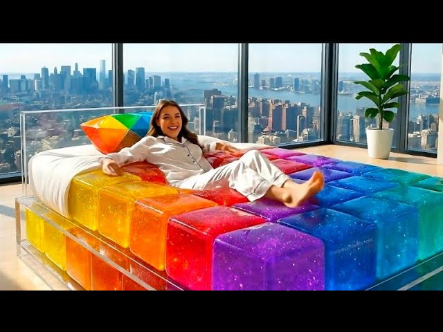 Which Dream Bed would you chose For sleep| Ultimate Oddly ASMR 