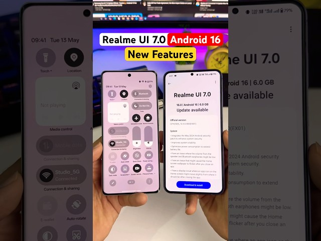 Realme Ui 7.0 Android 15 Update Features🔥