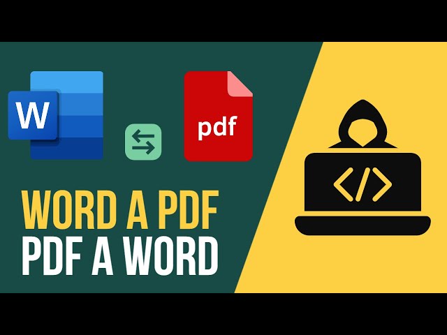 Convertir Word a Pdf y Viceversa con Java Tutorial Completo 2022