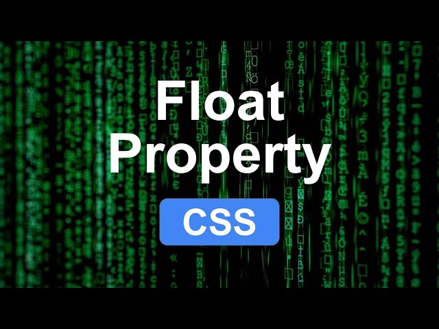 Float Property in CSS