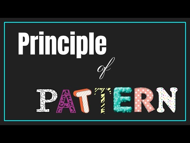 Principle of Art: Pattern