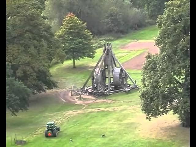 World record trebuchet at Warwick Castle