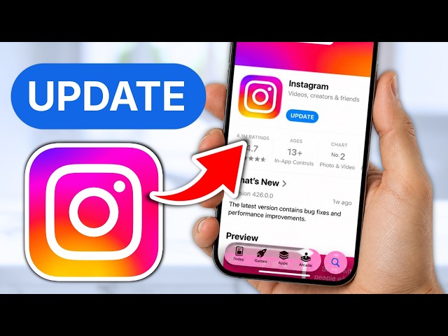 How To Update Instagram Account For New Features