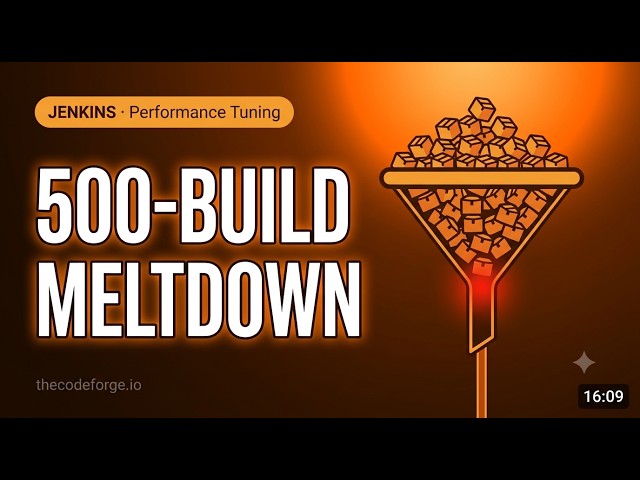 Jenkins Performance: The 500-Build Queue Meltdown