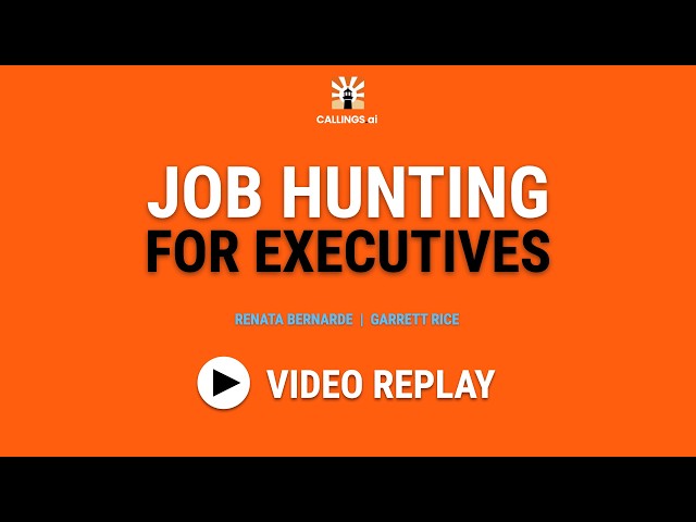 Job Hunting for Executives