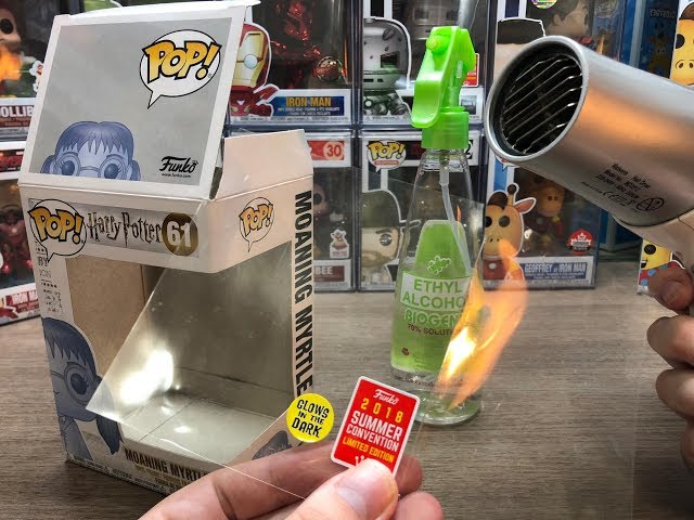 Funko Pop Window Swapping / Replacement Freezer & Hairdryer Method