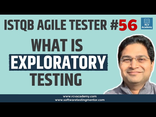 ISTQB Agile Tester #56 - What is Exploratory testing?