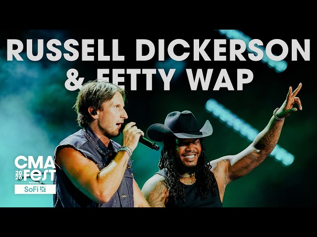 Russell Dickerson feat. Fetty Wap – “Boots” // “Trap Queen” | Live at CMA Fest 2026