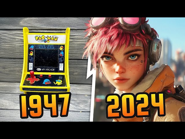 Evolution of Video Game Graphics (1947-2024)