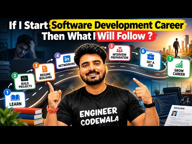 If I Started My Software Development Career in 2026, This Is What I’d Do 🚀 | Engineer Codewala