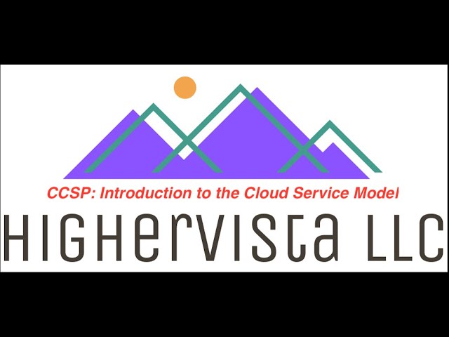 Cloud Service Models: Video 1