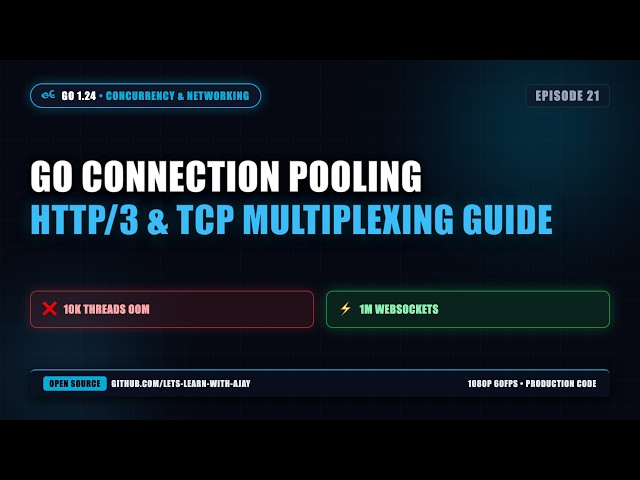 Go Connection Pooling: HTTP/3 & TCP Multiplexing Guide