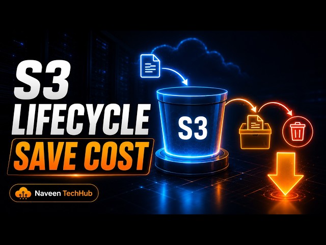 AWS S3 Lifecycle Rules Explained | Save Storage Cost Automatically