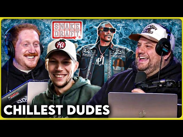 Ranking The Chillest Dudes Of All Time (Ft. Mook & John Rich)
